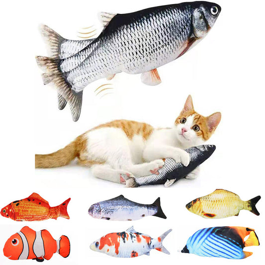 Cats Interactive Toy Fish